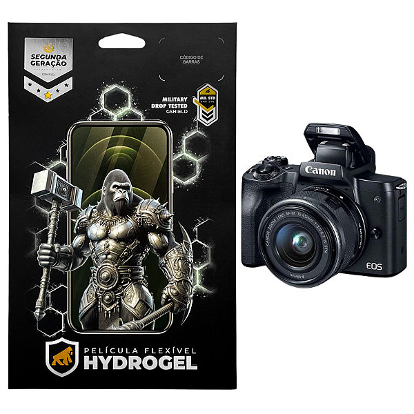 Película para Canon EOS M50 - Hydrogel HD - Gshield