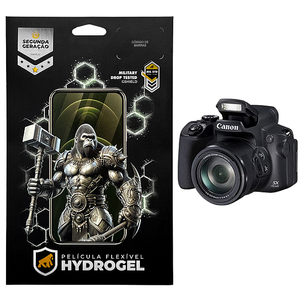 Película para Canon Powershot SX70 HS - Hydrogel HD - Gshield