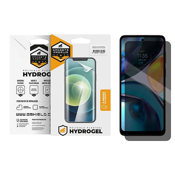 Película para Motorola Moto G22 - Privacidade Hydrogel - Gshield