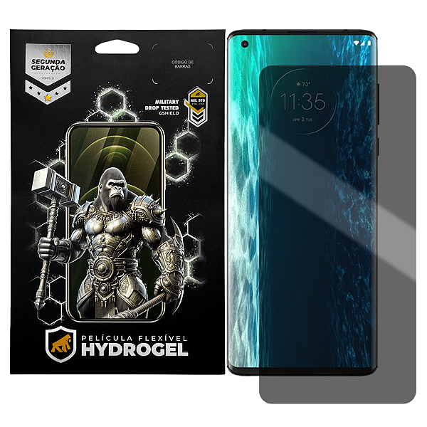 Película para Motorola Moto Edge - Privacidade Hydrogel - Gshield