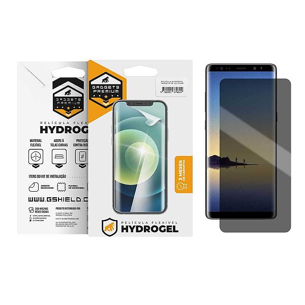 Película para Samsung Galaxy Note 8 - Privacidade Hydrogel - Gshield