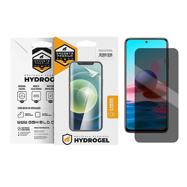 Película para Xiaomi Redmi Note 10 4G - Privacidade Hydrogel - Gshield