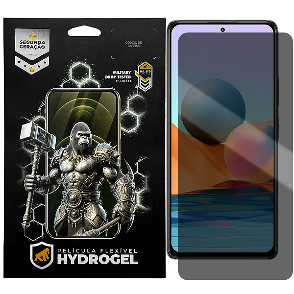 Película para Xiaomi Redmi Note 10s - Privacidade Hydrogel - Gshield