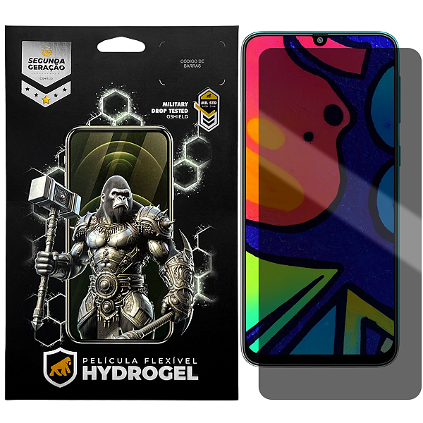 Película para Samsung Galaxy F41 - Privacidade Hydrogel - Gshield