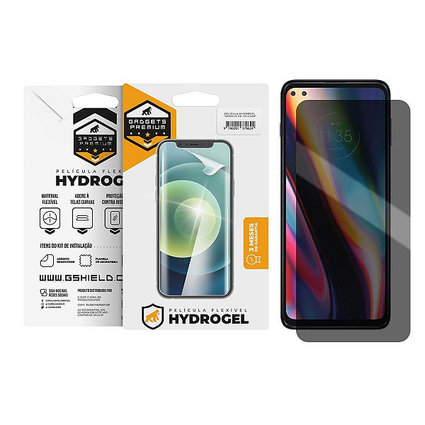 Película para Motorola Moto G 5G Plus - Privacidade Hydrogel - Gshield