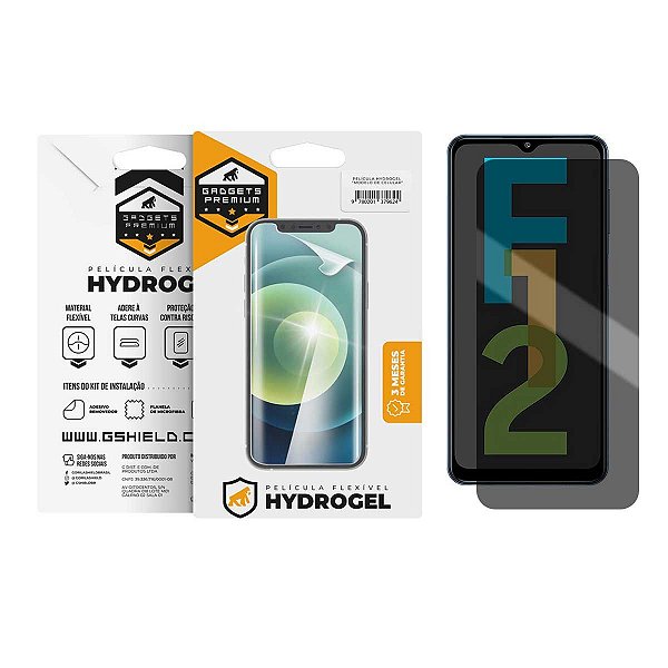 Película para Samsung Galaxy F12 - Privacidade Hydrogel - Gshield