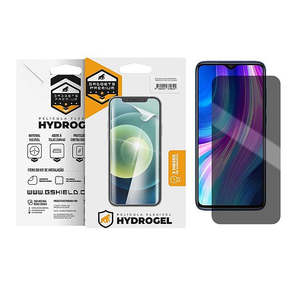 Película para Xiaomi Redmi Note 8 Pro - Privacidade Hydrogel - Gshield