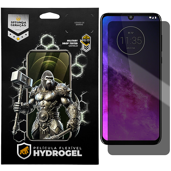 Película para Motorola Moto One Zoom - Privacidade Hydrogel - Gshield