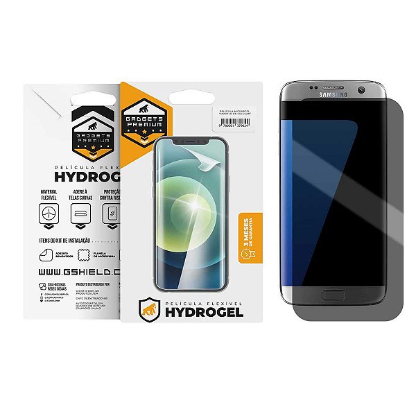 Película para Samsung Galaxy S7 Edge - Privacidade Hydrogel - Gshield