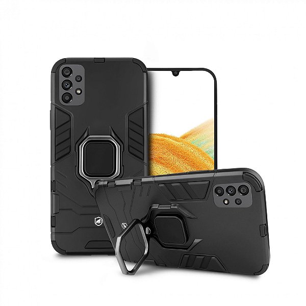 Capa para Samsung Galaxy A33 5G - Defender Black - Gshield