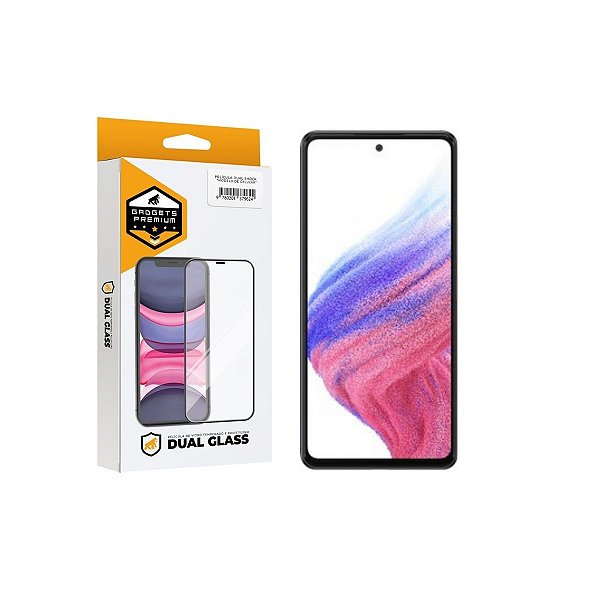 Película para Samsung Galaxy A53 5G - Dual Glass Preta - Gshield