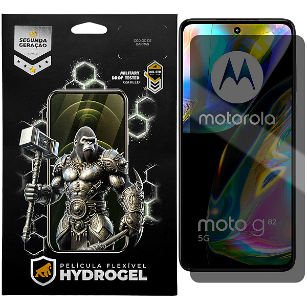 Película para Motorola Moto G82 5G - Privacidade Hydrogel - Gshield