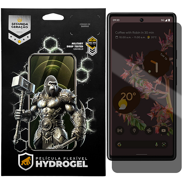Película para Google Pixel 6 - Privacidade Hydrogel - Gshield