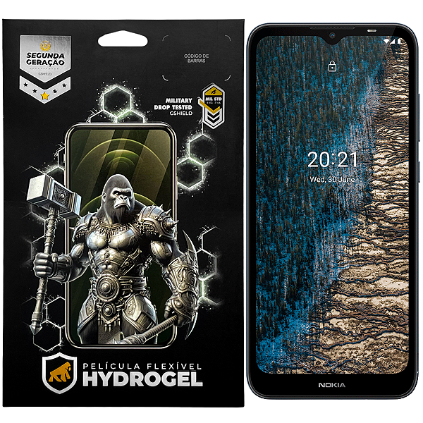 Película para Nokia C20 - Hydrogel Gamer Fosca - Gshield