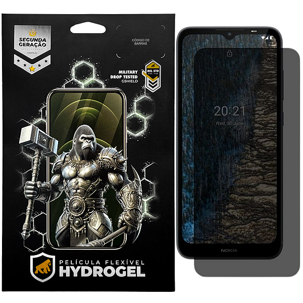 Película para Nokia C20 - Privacidade Hydrogel - Gshield