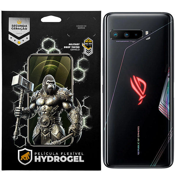 Película para Asus Rog Phone 3 - Traseira Hydrogel HD - Gshield
