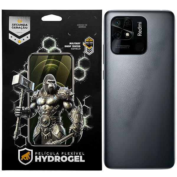 Película para Xiaomi Redmi 10C - Traseira Hydrogel HD - Gshield