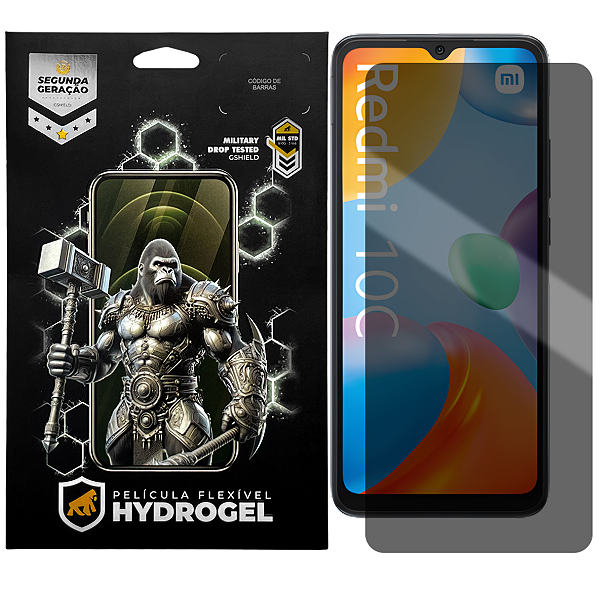 Película para Xiaomi Redmi 10C - Privacidade Hydrogel - Gshield