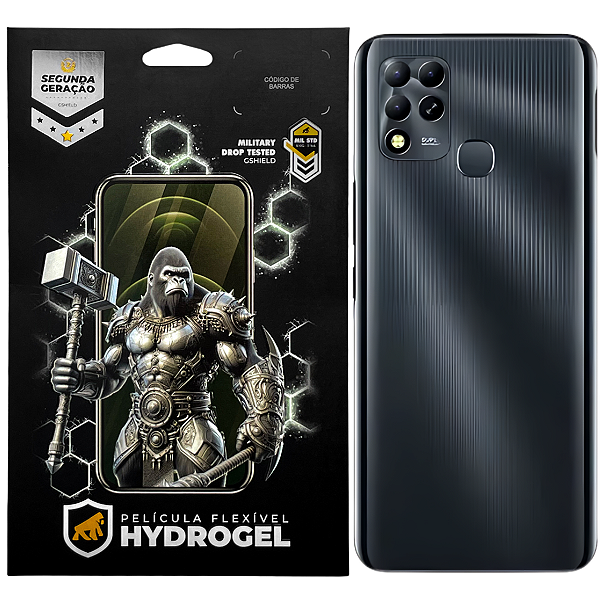Película para Infinix Hot 11 (X689F) - Traseira Hydrogel HD - Gshield