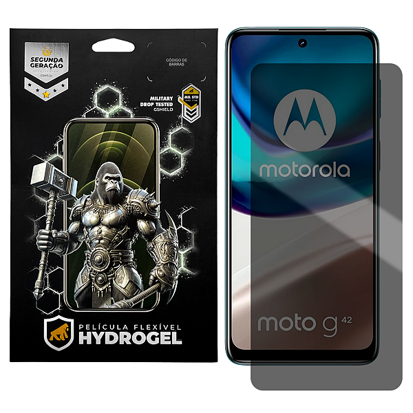 Película para Motorola Moto G42 - Privacidade Hydrogel - Gshield