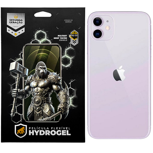 Película para iPhone 12 - Traseira Hydrogel HD - Gshield