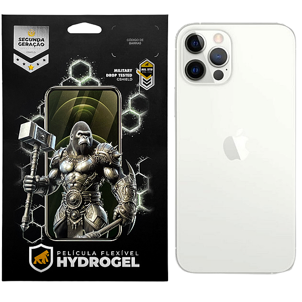Película para iPhone 12 Pro Max - Traseira Hydrogel HD - Gshield