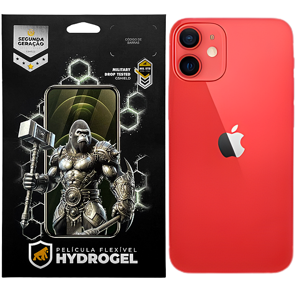 Película para iPhone 12 Mini - Traseira Hydrogel HD - Gshield