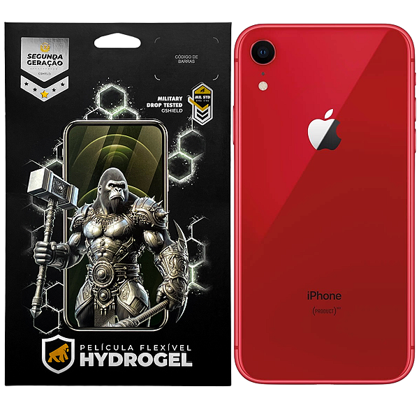 Película para iPhone XR - Traseira Hydrogel HD - Gshield