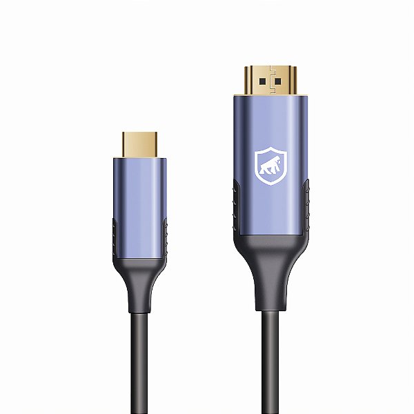 Cabo HDMI USB C compatível com celular, tv, notebook 1,8m - Gshield -  Gshield - Capas para celular, Películas, Cabos e muito mais