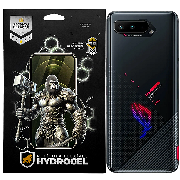 Película para Asus ROG Phone 5s - Traseira Hydrogel HD - Gshield