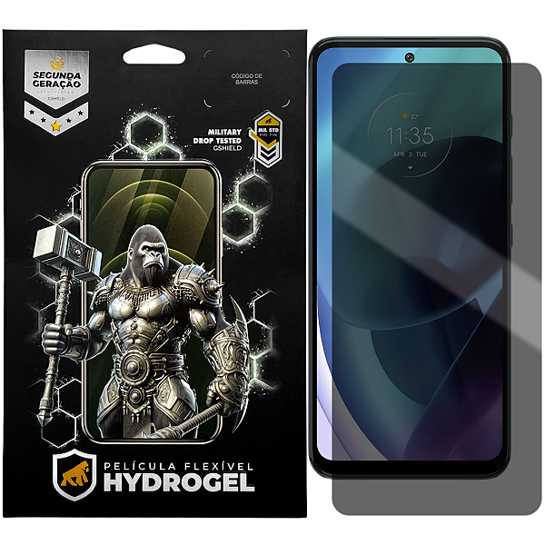 Película para Motorola Moto G71 5G - Privacidade Hydrogel - Gshield