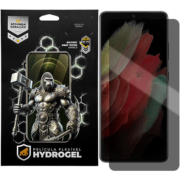 Película para Samsung Galaxy S21 Ultra - Privacidade Hydrogel - Gshield