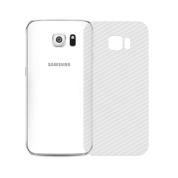 Película para Samsung Galaxy S6 Edge - Traseira de Fibra de Carbono - Gshield