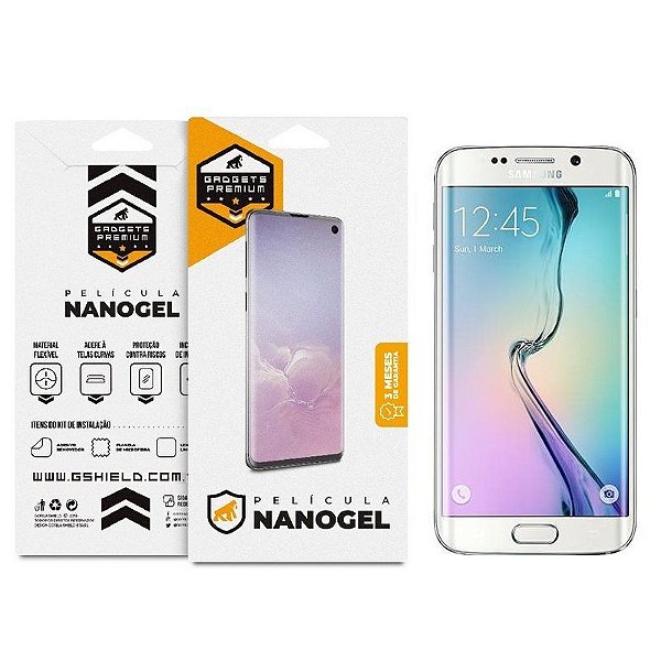 Película para Samsung Galaxy S6 Edge - Nano Gel Dupla - Gshield