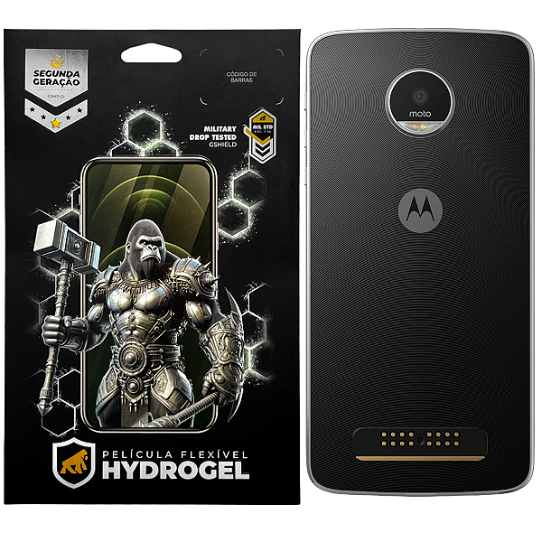 Película para Moto Z Play - Traseira Hydrogel HD - Gshield
