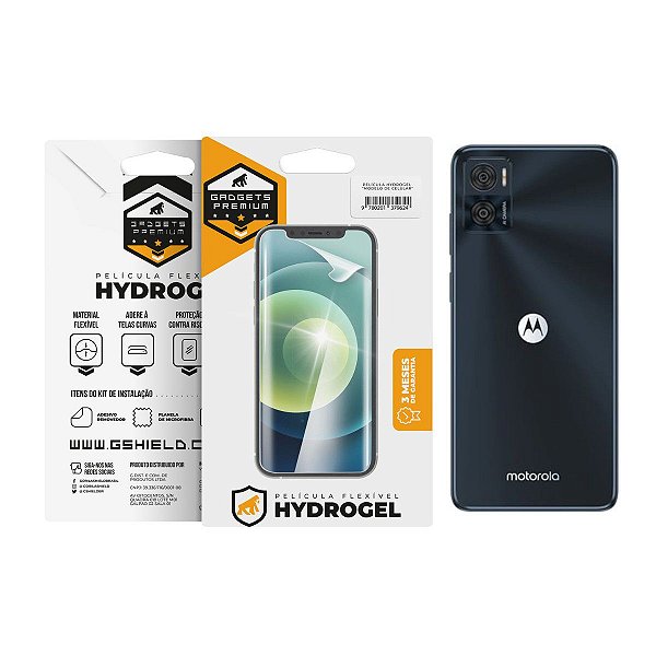Película para Motorola Moto E22 - Traseira Hydrogel HD - Gshield