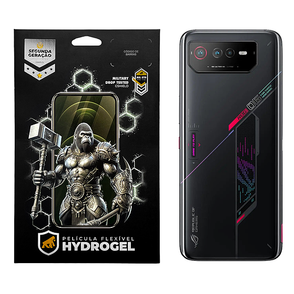 Película para Asus Rog Phone 6 - Traseira Hydrogel HD - Gshield