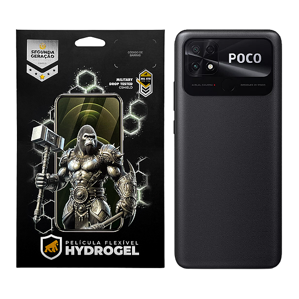 Película para Xiaomi Poco C40 - Traseira Hydrogel HD- Gshield