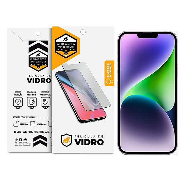 Película para iPhone 14 Plus - Vidro Dupla - Gshield