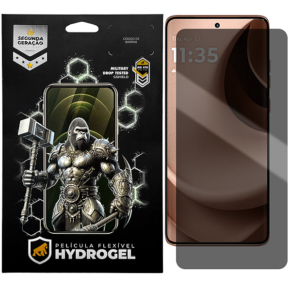 Película para Motorola Moto Edge S30 - Privacidade Hydrogel - Gshield
