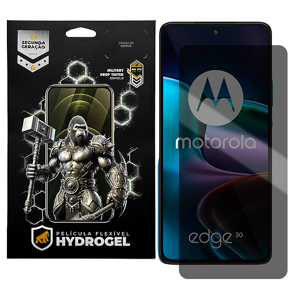 Película para Motorola Moto Edge 30 5G - Privacidade Hydrogel - Gshield