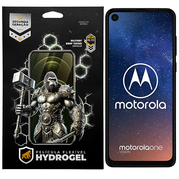 Película para Motorola Moto One Vision - Hydrogel Gamer Fosca - Gshield