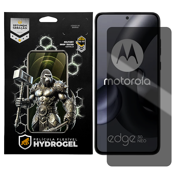 Película para Motorola Edge 30 Neo 5G - Privacidade Hydrogel - Gshield