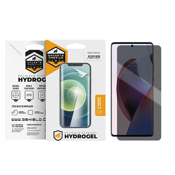 Película para Motorola Edge 30 Ultra 5G - Privacidade Hydrogel - Gshield