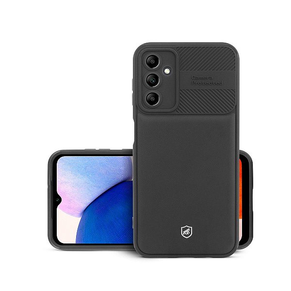 Capa para Samsung Galaxy A14 5G - Symetric Preta - Gshield - Gshield - Capas  para celular, Películas, Cabos e muito mais