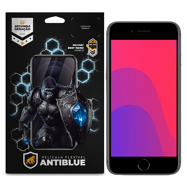 Película para iPhone 7 / 8 / SE 2 / SE 3 - AntiBlue - Gshield