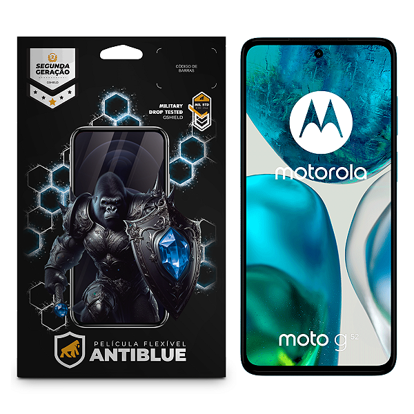 Película para Motorola Moto G52 - AntiBlue - Gshield