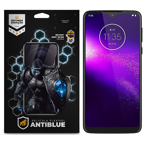 Película para Motorola One Macro - AntiBlue - Gshield
