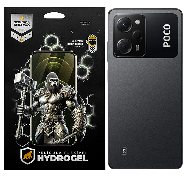 Película para Xiaomi Poco X5 5G - Traseira Hydrogel HD- Gshield