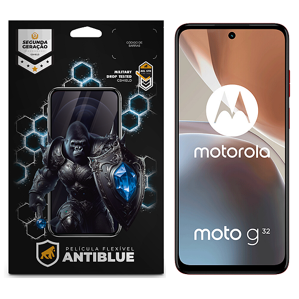 Película para Motorola Moto G32 - AntiBlue - Gshield